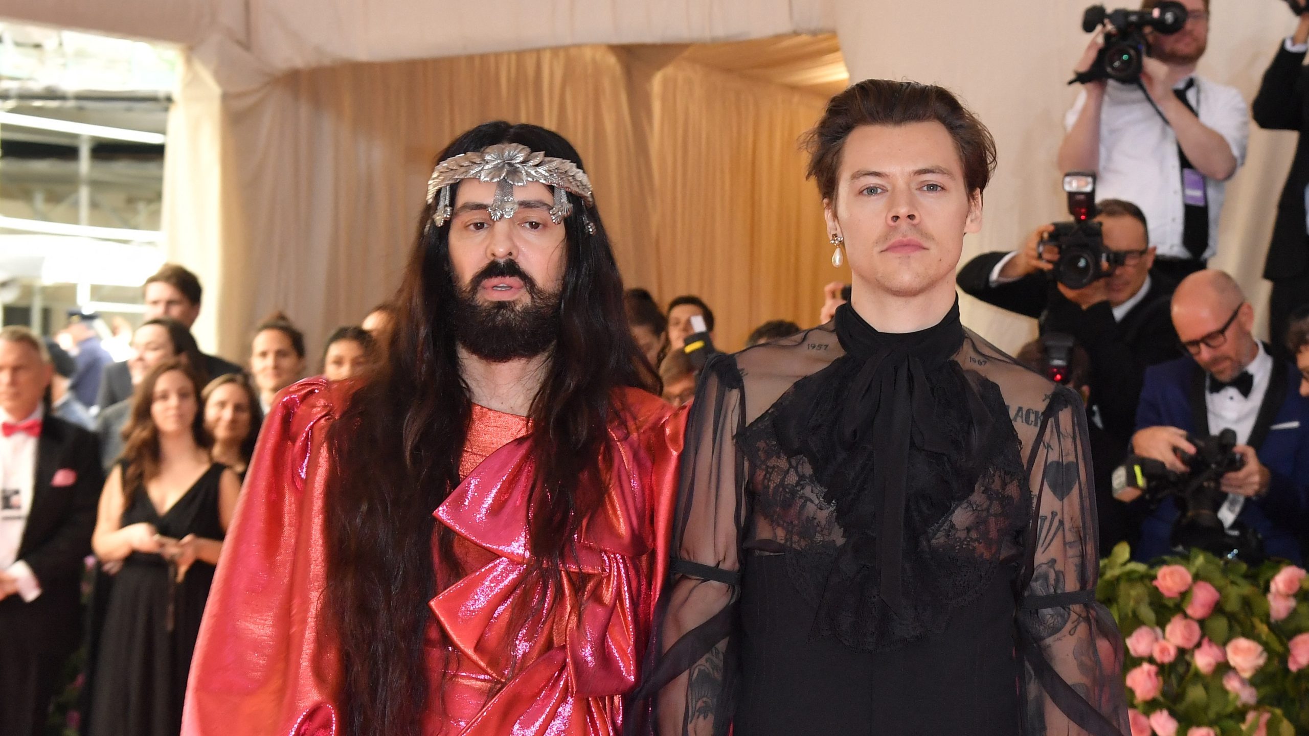 gucci alessandro michele harry styles