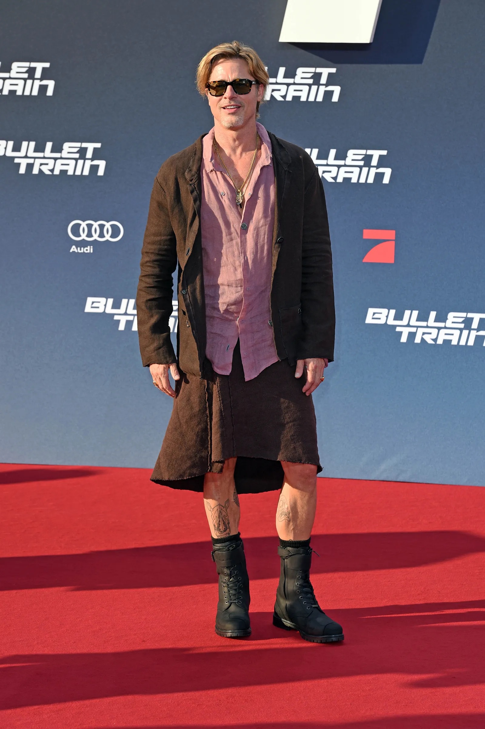 Brad Pitt Bullitt Train Premier Berlino