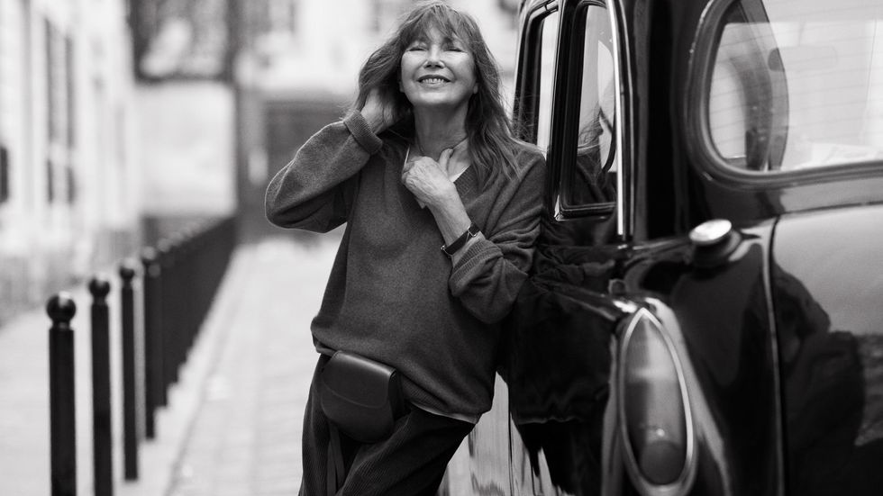 驚きの価格 タグ付き a.p.c.× Jane Birkin カシミヤカーディガン