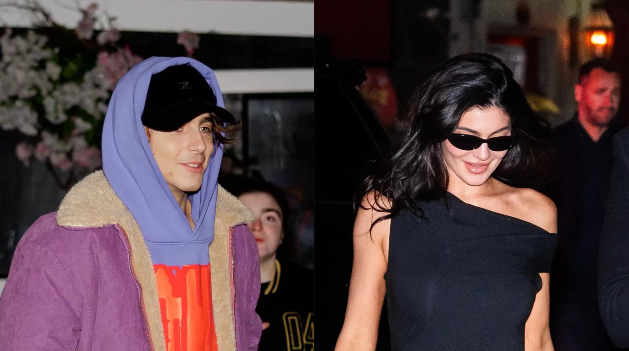 Kylie Jenner en Timothée Chalamet op date night in andere stijlen